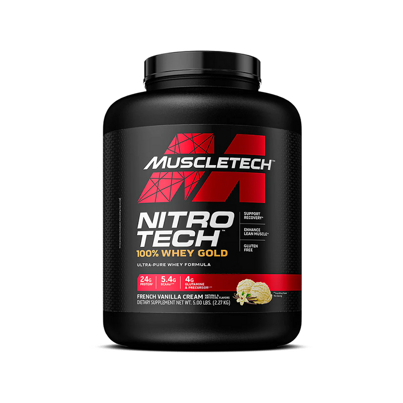 NITROTECH WHEY GOLD 5 LBS VANILLA