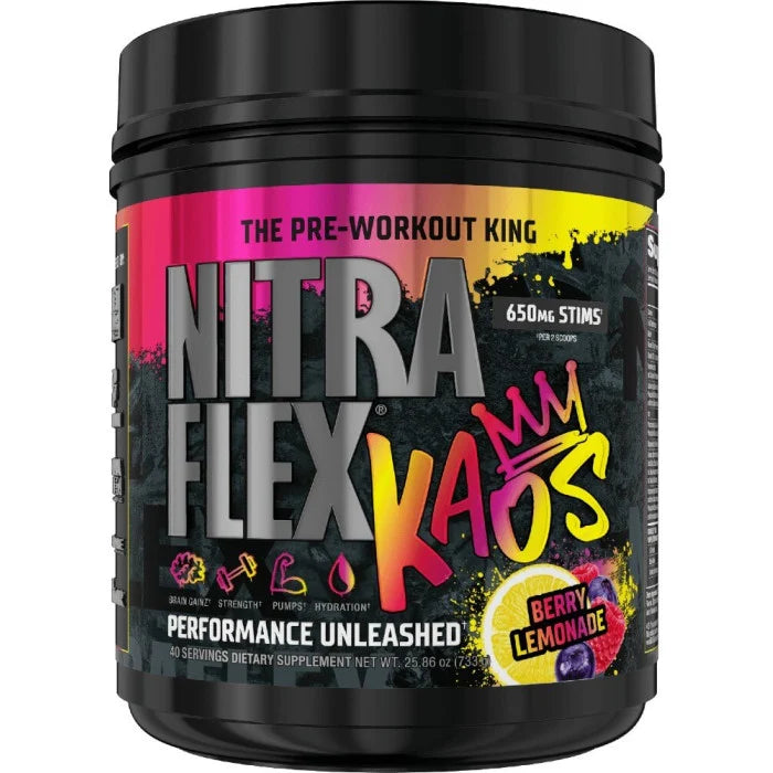 GAT: Nitraflex Kaos Pre: Berry Lemonade