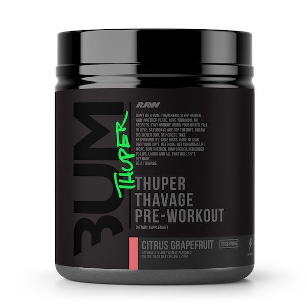 CBUM THUPER THAVAGE PRE CITRUS GRAPEFRUIT 532 GR 40 SERV