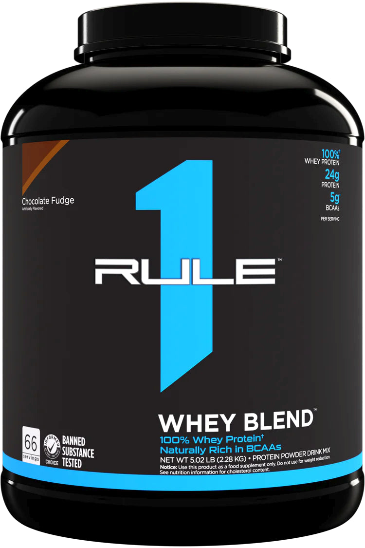 R1 WHEY BLEND 66 SERV CHOCOLATE FUDGE